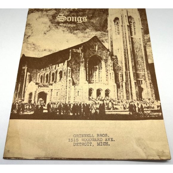 Grinnell Bros Most Successful Sacred Songs Songbook Vintage Sheet Music - Picture 10 of 10